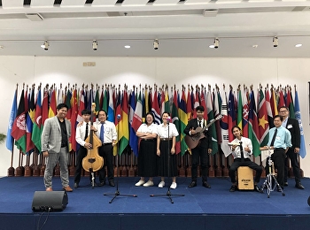 Music students participate in United
Nations Day 2018